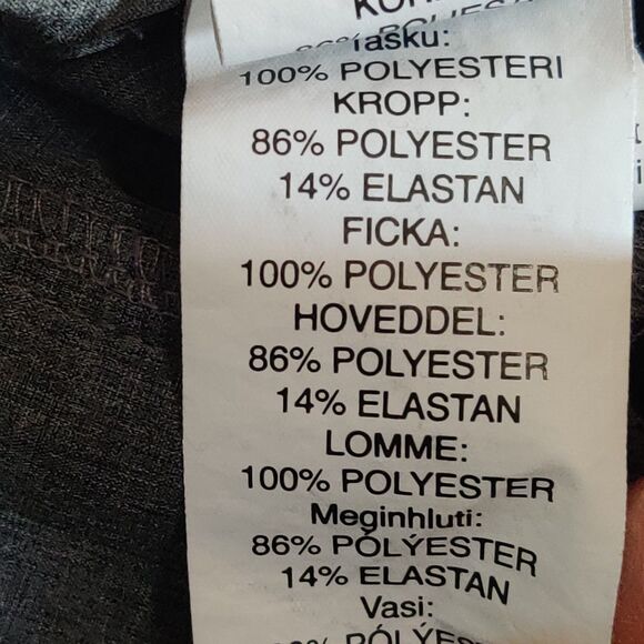 Oakley Golf Pants Men TAG 36x34 (34X33) Gray Wicking Performance Stretch - Picture 13 of 16